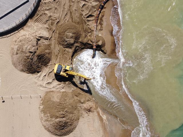 S.Severa's beach replenishment 